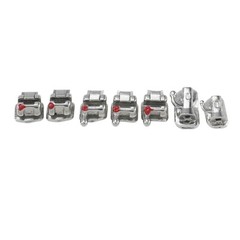 Dental Orthodontic Self Ligating Brackets Damon Q Clear Ceramic Metal Roth MBT