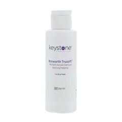 *1-Bottle* Keystone Bosworth Trusoft Resilient Acrylic Denture Relining 0921251
