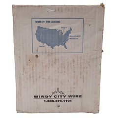 Windy City Wire 004324 Multi-Conductor Cable 22AWG, 2 Conductors, 350ft Length