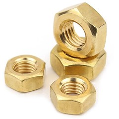 M1.4 M1.6 M2 M2.5 M3 M4 M5 M6 M8 M10 M12~M22 Din 934 Hexagon Hex Full Nuts Brass