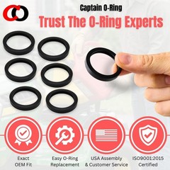 (6 Pack) Gas Can Spout Gasket Seals – Universal Rubber Replacements
