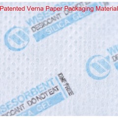 250pcs 10 Gram Silica Gel Packs, Verna Non-Woven Packed White Silica Gel Packets