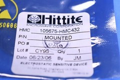 Hittite Microwave 105675-HMC432 SMT GaAs HBT MMIC DC-8 GHz Static Divider