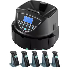 USD Coin Sorter, Coin Counter Machine for 5 Kinds of USD Coins, Coin Sorter and