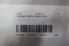 Yaskawa SGMRS-12A2B-YR11 Servo Motor 1150w 2000rpm 5.49nm 200v-ac