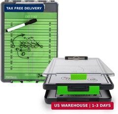 Dexas Clearview Clipcase clipboard13.75 X 9.5 in, Green. See Papers Clearly Outd