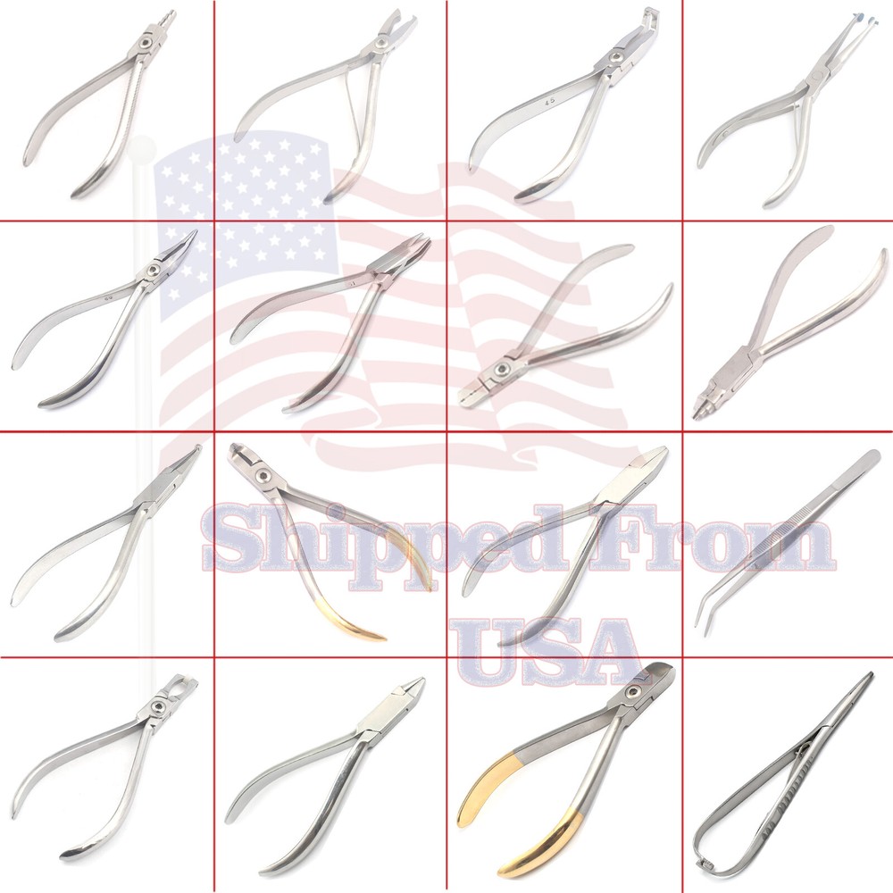 Professional Dental Pliers Dental Orthodontic Pliers Ortho Surgical Lab Instrume