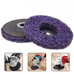 10 PCS 4.5″ x 7/8″ Black & Purple Poly Strip Discs, Rust Paint Oxidation Remover