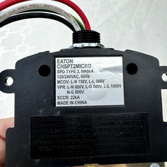 EATON Model CHSPT2MICRO Complete Home Surge Protection Type 2 SPD 120/240VAC