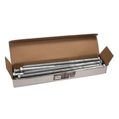 1/2″ x 12″ Lag Bolt Screws | Hex Head | Hot Dip Galvanized | 10pcs Box