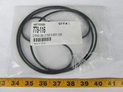 LECO Corp. Lot of 3 New Part No. 778-116 O-Ring 256 5.750 x 6.000 x .125B T