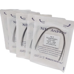 200Pks Dental Orthodontic Super Elastic Niti Arch Wires Round Ovoid /Nature Form