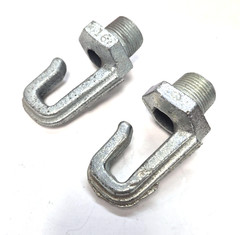 GE LIGHT FIXTURE HOOKS (LOT OF 2) 3/4″ TRADE SIZE