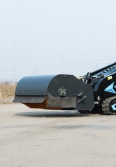 TYPHON STOMP X1300 & STOMP 509 Pickup Sweeper Broom Mini Skid Steer Attachment