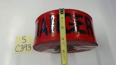 Used Barricade Red (Danger) Tape 3.5 pounds