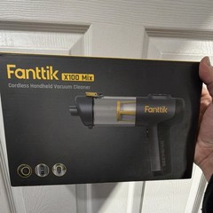 Fanttik X100 Mix Cordless Bagless Handheld Vacuum HEPA Filter w/ Attachments