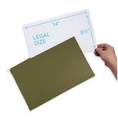 25 Blue Summit Supplies Legal Size Hanging File Folders – Expandable Hanging …