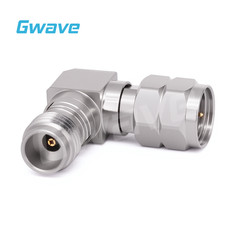 2.4mm Male to 2.4mm Female Adapter with Right Angle, DC – 50GHz