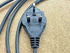 86240010, Interpower, United Kingdom/Ireland 10A Powercord