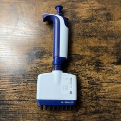 Calibrated RAININ L-200 8 CHANNEL PIPETTE L8-200XLS+ XLS 200 uL LTS 17013805