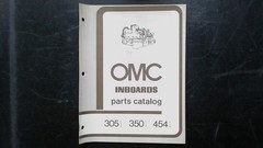 OMC Inboards Parts Catalog 305 350 454 Stern Drive 981931 USA