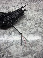 CAROL 22 Awg 22 Gauge 3 Conductor Electrical Wire SOLID COPPER! FREE SHIP! 10FT