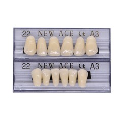 168Pcs Dental Acrylic Resin Denture 22#A3 Full Set Teeth Upper Lower Shade Tooth
