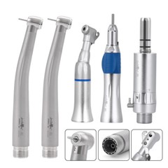 Dental High Speed and Slow Low Speed Handpiece Contra Angle Air Motor 2/4 Hole