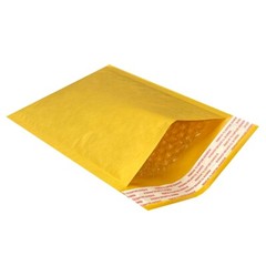UOFFICE 100 Kraft Bubble Mailers 6.5×10″ #0 Self-Seal Padded Envelopes