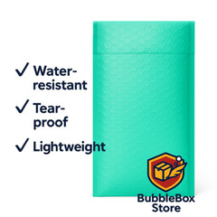 #0 6×10 (6×9)TEAL Poly Bubble Mailer Padded Envelope Shipping Bag 25,50,100,250