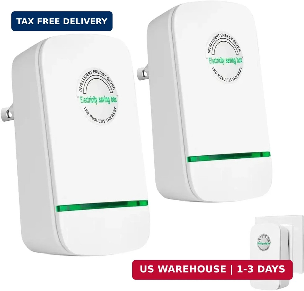 New Universal Energy-Saving Box, Reduce Electricity Bills, Plug-and-Play, Power