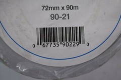 Cantech 90-21 Aluminum Silver Foil Tape Roll 2.83″ x 295′ 72mm x 90m