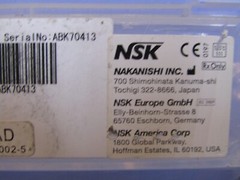 1 – NSK EX Series Head Attachment, C875001, Contra Angle Head, Push-button Chuck
