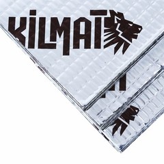 KILMAT Extra 100 mil 25 sqft Car 25 (2.4 sqm), Silver With Logo Kilmat