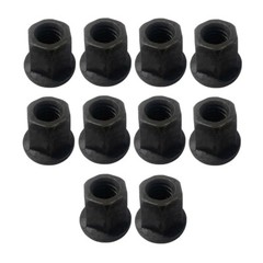 Flange Nut Heat Treated Steel Black Oxide 5/8″-11, 1/2″-13, 3/8″-16, 5/16″-18