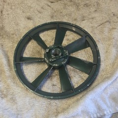 ROLAIR #31007280CH Aluminum Flywheel Pulley K17, K18 Pump Models