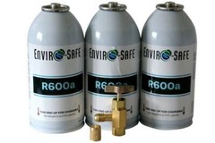 R600, R600 Refrigerant, Enviro-Safe R-600 6 oz 3 can, tap & cap kit #8060