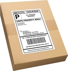 Labels Premium Mailing Shipping 8.5×5.5 Half-Sheet Self Adhesive 110 -13200 USA