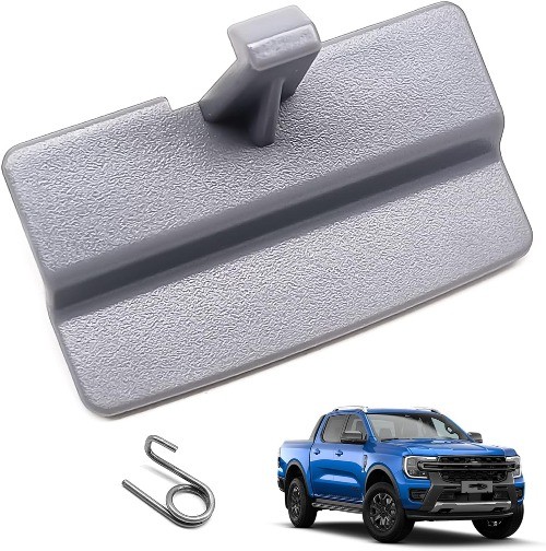 Center Console Latch Replacement, Light Grey, Compatible with 2010-2018 Models,