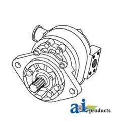 D8NN600DA Hydraulic Pump (22 GPM) Fits Ford / New Holland: 340A,340B,445,445A,