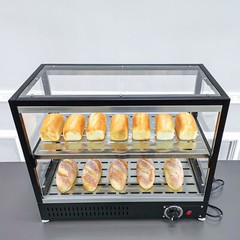 Bakery Oven Countertop Warmer Showcase Display Shelf 86 to 120 Degrees F
