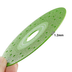 LOZLIN 3 PCS 115MM Vacuum Brazed Ultra-Thin Multi-Pore Flat Abrasive Sheet Disc