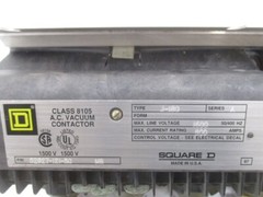 SQUARE D 8105J-160 52927-121 SER. A 1500V 600A NSNP