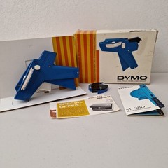 RARE Vintage Dymo M-38D Dual Track Home Handheld Label Maker /Original Box WORKS