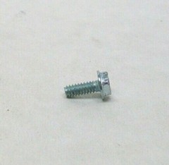 100/250/500 6-32 X 3/8 FT INDENTED SLOTTED HEX WASHER HEAD MACHINE SCREW ZINC NH