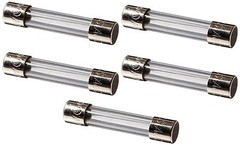 5pcs Bussmann AGC 10A Fast-Blow Glass Fuses, 10 Amp AGC10A, AGC10, 6X30mm
