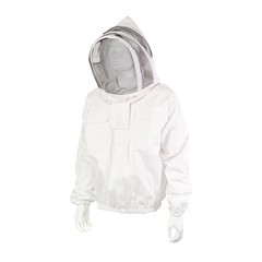 Rural365 Beekeeping Jacket and Veil – 2XL Lightweight Beehive Suit Jacket
