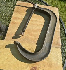 Crescent /Armstrong 12 in. C-Clamp Deep Throat Drop Forged 78-412 Made in USA