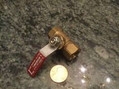 new Legend 1/8″ T-1001 Full Port Ball Valve – NEW 1/8 NPT brass made in Italy