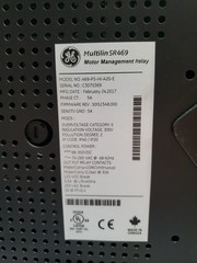 General Electric 469-P5-HI-A20-E Multilin Motor Management Relay w/Case.